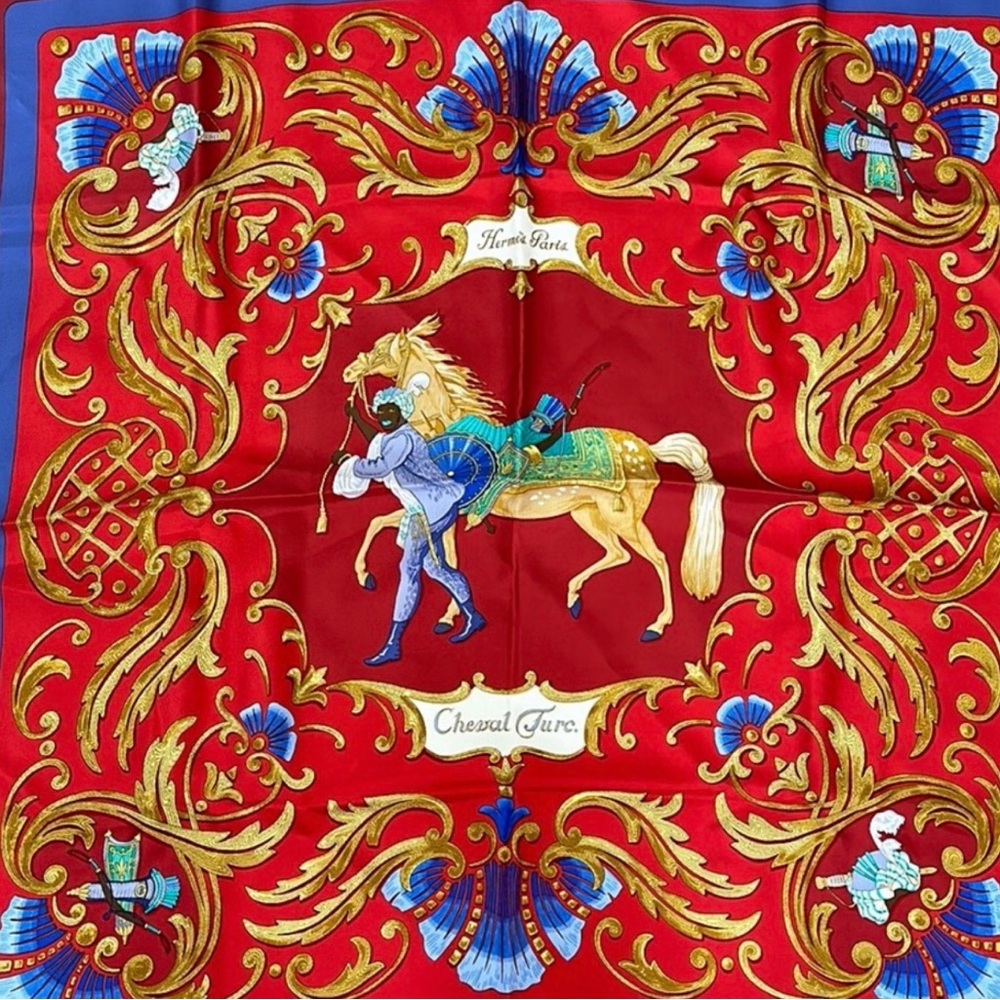 Hermes of Paris Scarf 100% Authentic